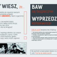 Ulotka: Bezpieczna zabawa w mieście