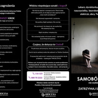 Ulotka: Samobójstwo (Mieszkańcy)