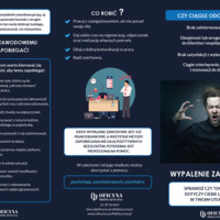 Ulotka: Wypalenie zawodowe