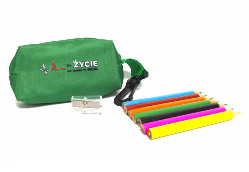 Mini Piórnik Życie lepsze Niż Picie