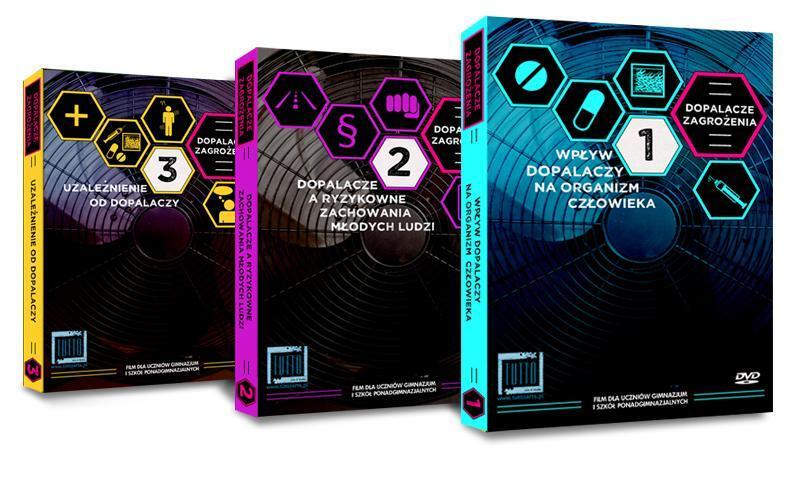 Film: DOPALACZE – ZAGROŻENIA  3 x DVD