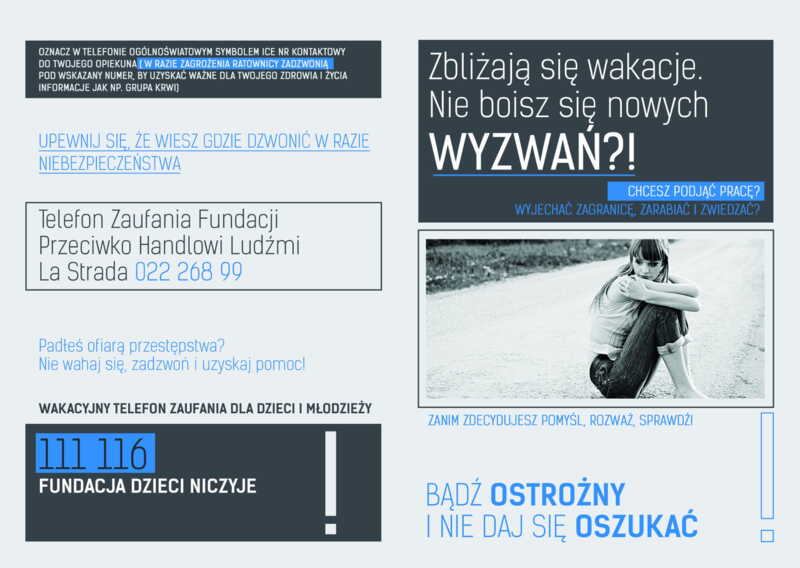 Ulotka: Praca sezonowa
