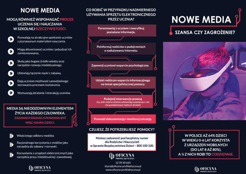 Ulotka: Media (Pedagodzy)