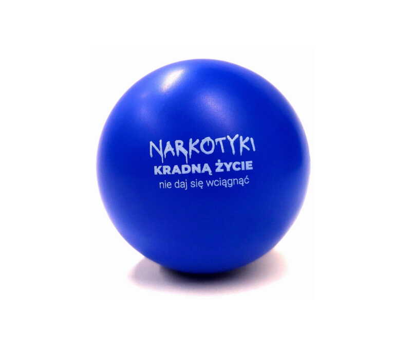 Piłka Antystres Narkotyki Kradną Życie