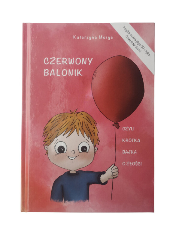 Książka Czerwony Balonik + CD z Audiobookiem