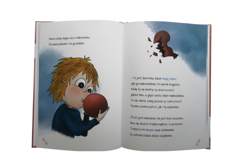 Książka Czerwony Balonik + CD z Audiobookiem